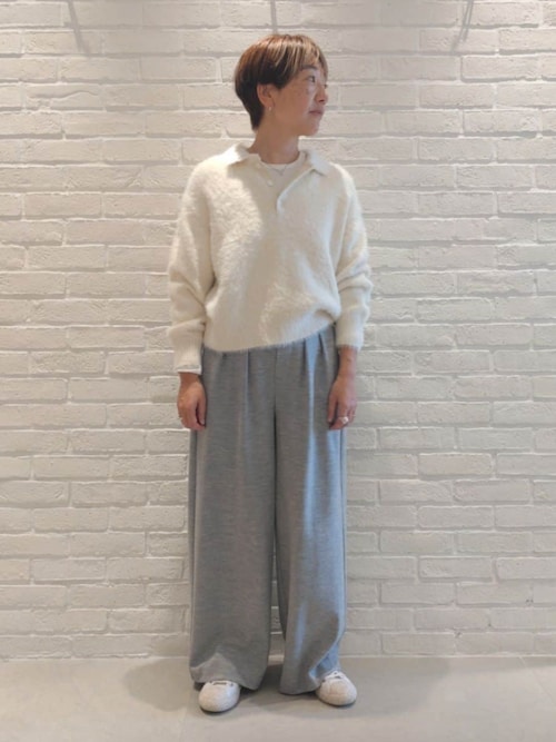 【GALERIE VIE】ラパン ポロカラープルオーバー ラパン ポロカラープルオーバー（ニット/セーター）｜GALERIE