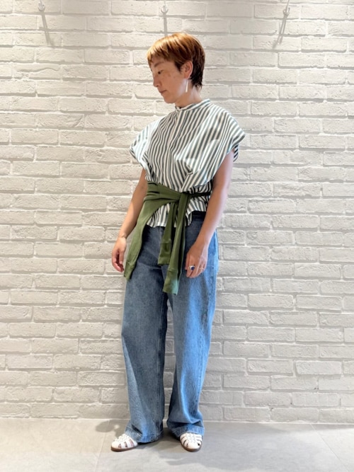 ハイツイストデニム ストレートパンツ（デニムパンツ）｜GALERIE VIE