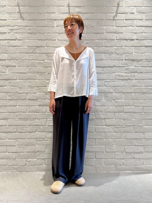 【未着用】GALERIE VIE パンツ ウォッシャブルレーヨン イージーパンツ（その他パンツ