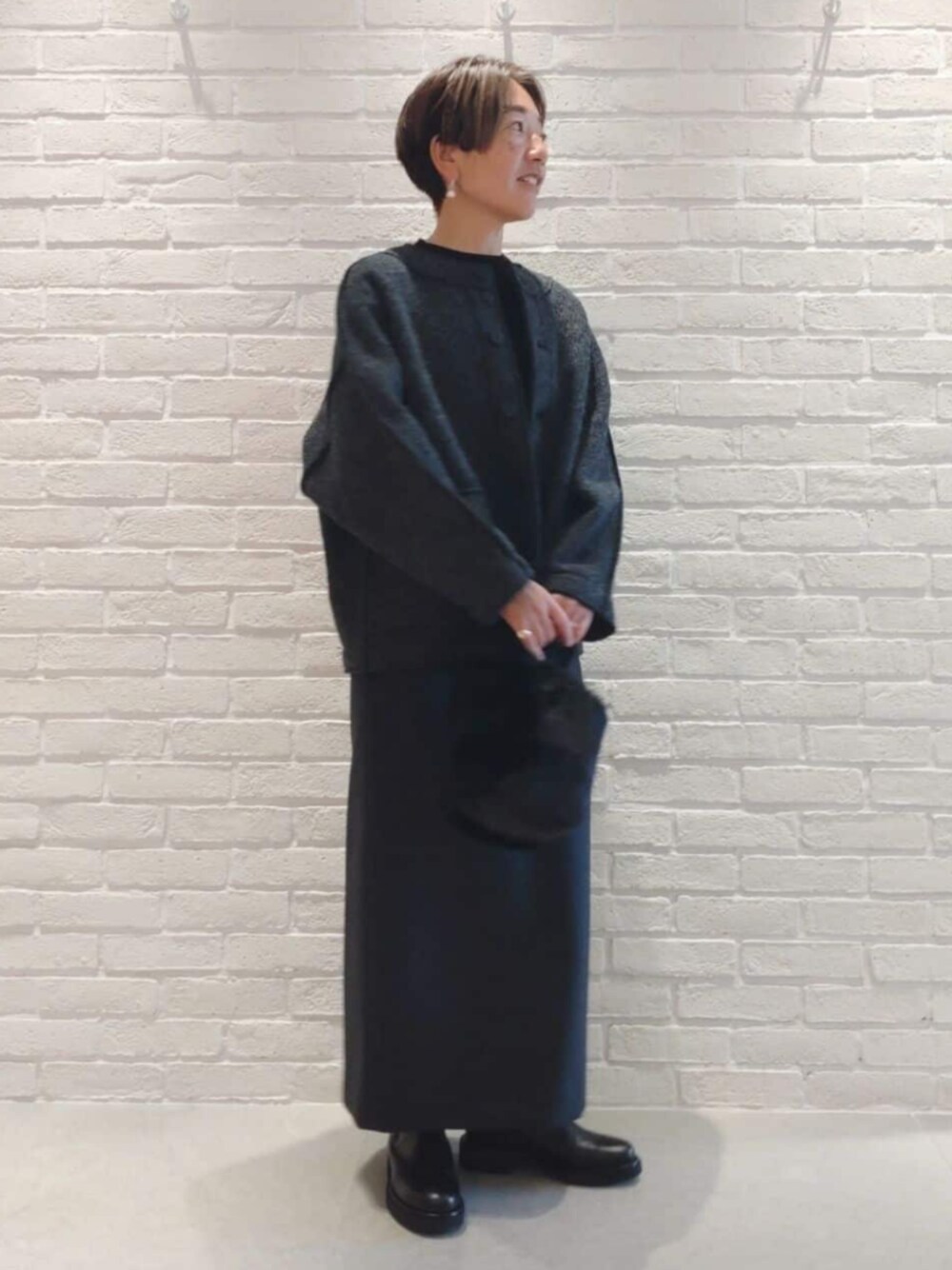 GALERIE VIE（ギャルリー ヴィー）の「シープジャージー クルーネック