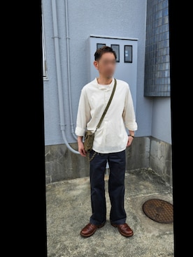 「WHITE'S BOOTS（ホワイツブーツ）のアイテム」を使った、inaさん（メンズ・177cm）の秋コーディネート