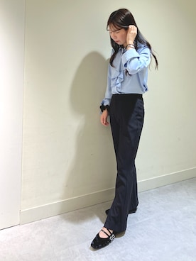 「ビジュー」｜NICAL 阪神梅田店さん（レディース・162cm）の秋コーディネート