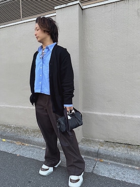 「TOM FORD（トム フォード）のアイテム」を使った、akiraさん（メンズ・166cm）の冬コーディネート