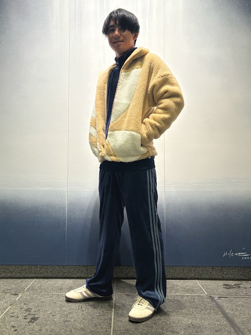 ベロア トラックパンツ