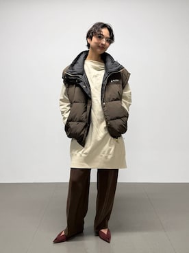 「BABYLONE（バビロン）のアイテム」を使った、のんさん（レディース・162cm）の夏コーディネート