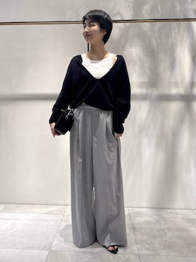 「PROTAGONISTA（プロタゴニスタ）のアイテム」を使った、のんさん（レディース・162cm）の冬コーディネート