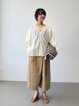 のんさん(レディース・162cm)の夏コーディネート