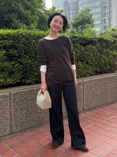 BABYLONE エリッチニット ネイビー BABYLONE エリッチニット ネイビー
