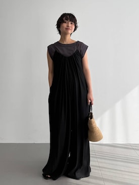 「BABYLONE（バビロン）のアイテム」を使った、のんさん（レディース・162cm）の夏コーディネート