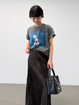 「BABYLONE（バビロン）のアイテム」を使った、のんさん（レディース・162cm）の春コーディネート