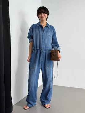 Johnbullのつなぎ/オールインワンを使った人気ファッション