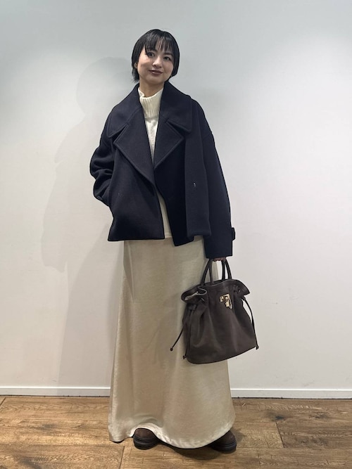 ウールカシミアボトルネックプルオーバー（ニット/セーター