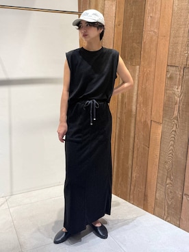 「BABYLONE（バビロン）のアイテム」を使った、のんさん（レディース・162cm）の夏コーディネート