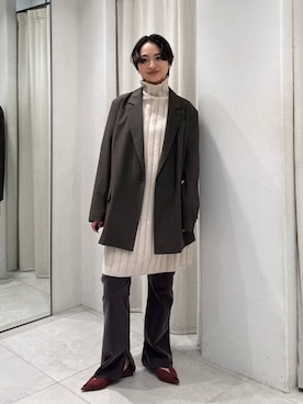 「ショートヘア」｜のんさん（レディース・162cm）の秋コーディネート