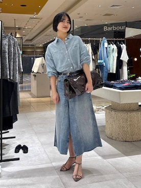 「ACOC（アコック）のアイテム」を使った、のんさん（レディース・162cm）の夏コーディネート
