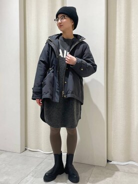 「FRATELLI TALLI（フラテリタリ）のアイテム」を使った、のんさん（レディース・162cm）の冬コーディネート