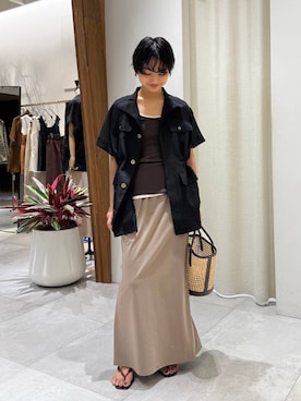 「BABYLONE（バビロン）のアイテム」を使った、のんさん（レディース・162cm）の夏コーディネート