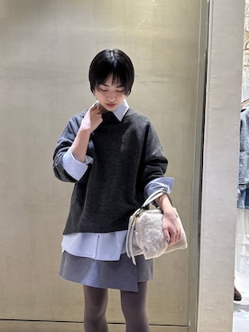 「BABYLONE（バビロン）のアイテム」を使った、のんさん（レディース・162cm）の秋コーディネート