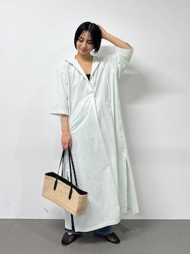 「REMME（レメ）のアイテム」を使った、のんさん（レディース・162cm）の夏コーディネート