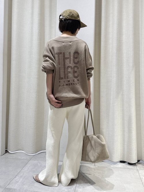 J.J. Mercer】＜別注＞ロゴVネックプルオーバー（スウェット）｜jj