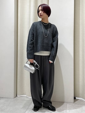 のんさん(レディース・162cm)の冬コーディネート