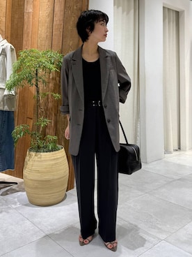 「BABYLONE（バビロン）のアイテム」を使った、のんさん（レディース・162cm）の春コーディネート