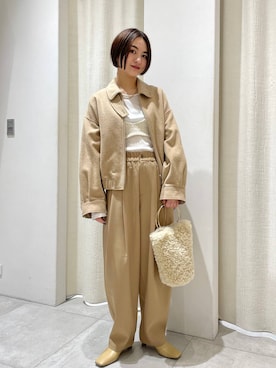 「HELEN MOORE（ヘレンムーア）のアイテム」を使った、のんさん（レディース・162cm）の秋コーディネート