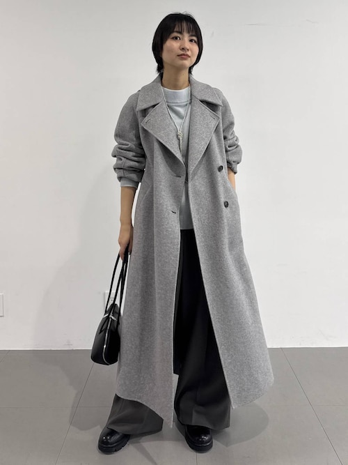 リバーダブルロングコート（ステンカラーコート）｜BABYLONE（バビロン