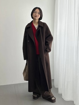 「MOHI（モヒ）のアイテム」を使った、のんさん（レディース・162cm）の秋コーディネート