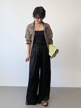 のんさん(レディース・162cm)の夏コーディネート