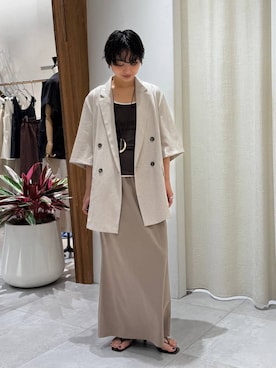 のんさん（レディース・162cm）の夏コーディネート