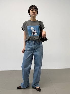 「upperhights（アッパーハイツ）のアイテム」を使った、のんさん（レディース・162cm）の春コーディネート