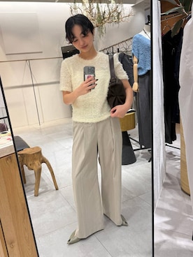 「BABYLONE（バビロン）のアイテム」を使った、のんさん（レディース・162cm）の夏コーディネート