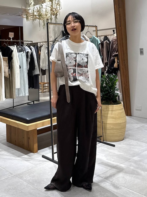 バビロン BABYLONE フェイクレザー シャツ チュニック ビッグシルエット 長袖 F 黒 ブラック /DK レディース BABYLONE - バビロン フェイクレザー シャツ チュニック ビッグ