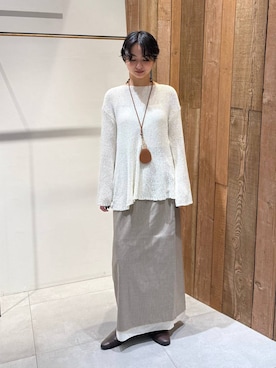 「BABYLONE（バビロン）のアイテム」を使った、のんさん（レディース・162cm）の夏コーディネート
