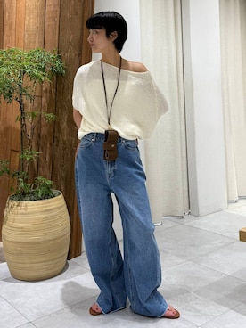 「BABYLONE（バビロン）のアイテム」を使った、のんさん（レディース・162cm）の春コーディネート