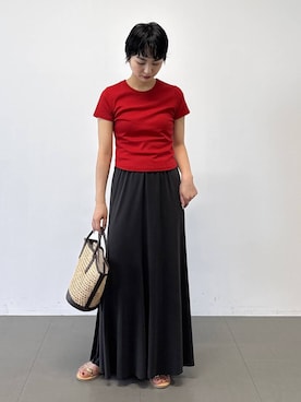 「BABYLONE（バビロン）のアイテム」を使った、のんさん（レディース・162cm）の春コーディネート