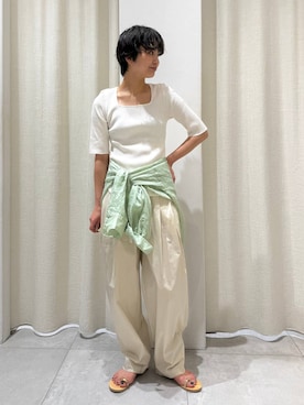 のんさん(レディース・162cm)の夏コーディネート