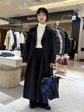 「TWEED MILL（ツイードミル）のアイテム」を使った、のんさん（レディース・162cm）の秋コーディネート