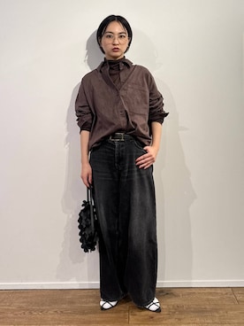 「JAMIRAY（ジャミレイ）のアイテム（バッグ）」を使った、のんさん（レディース・162cm）の夏コーディネート