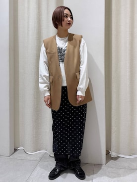 のんさん（レディース・162cm）の冬コーディネート