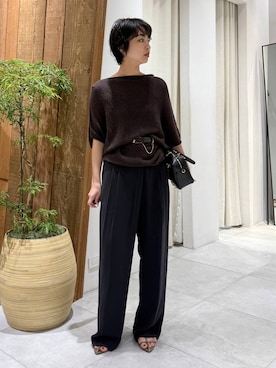 「BABYLONE（バビロン）のアイテム」を使った、のんさん（レディース・162cm）の春コーディネート