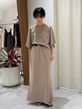 「BABYLONE（バビロン）のアイテム」を使った、のんさん（レディース・162cm）の夏コーディネート