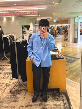 「THOMAS MASON（トーマス メイソン）のアイテム」を使った、ygm___urさん（メンズ・173cm）の冬コーディネート