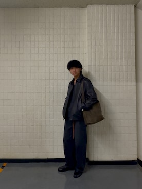 「アイテム（その他アウター）」を使った、ygm___urさん（メンズ・173cm）の秋コーディネート