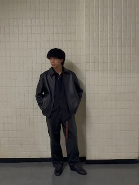 「アイテム（その他アウター）」を使った、ygm___urさん（メンズ・173cm）の秋コーディネート