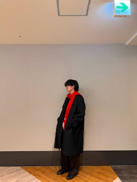 「アイテム（チェスターコート）」を使った、ygm___urさん（メンズ・173cm）の秋コーディネート