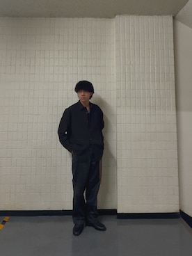 「URBAN RESEARCH（アーバンリサーチ）のnew basic　ALBATROSS WOOL SHIRTS（シャツ/ブラウス）」を使った、ygm___urさん（メンズ・173cm）の秋コーディネート