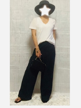 YUさん(レディース・152cm)の夏コーディネート