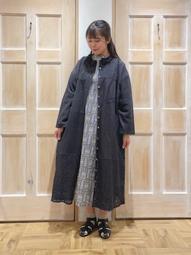 かわかみさん(レディース・161cm)の春コーディネート